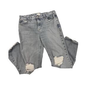 Good American Distressed Jeans Size 14/32
